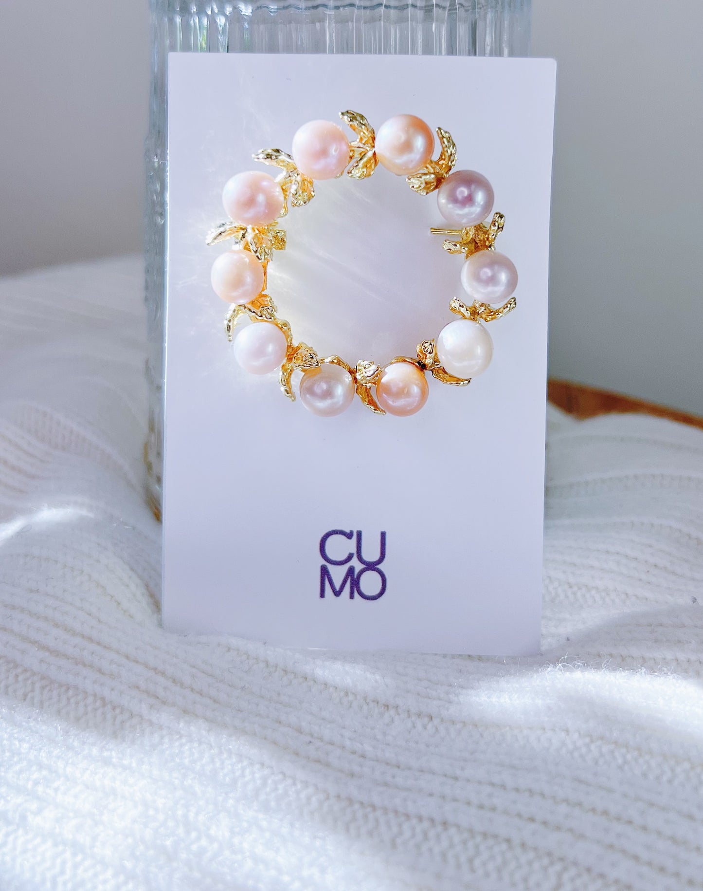 Pearl Pearl! -  Pearl Wreath Brooch