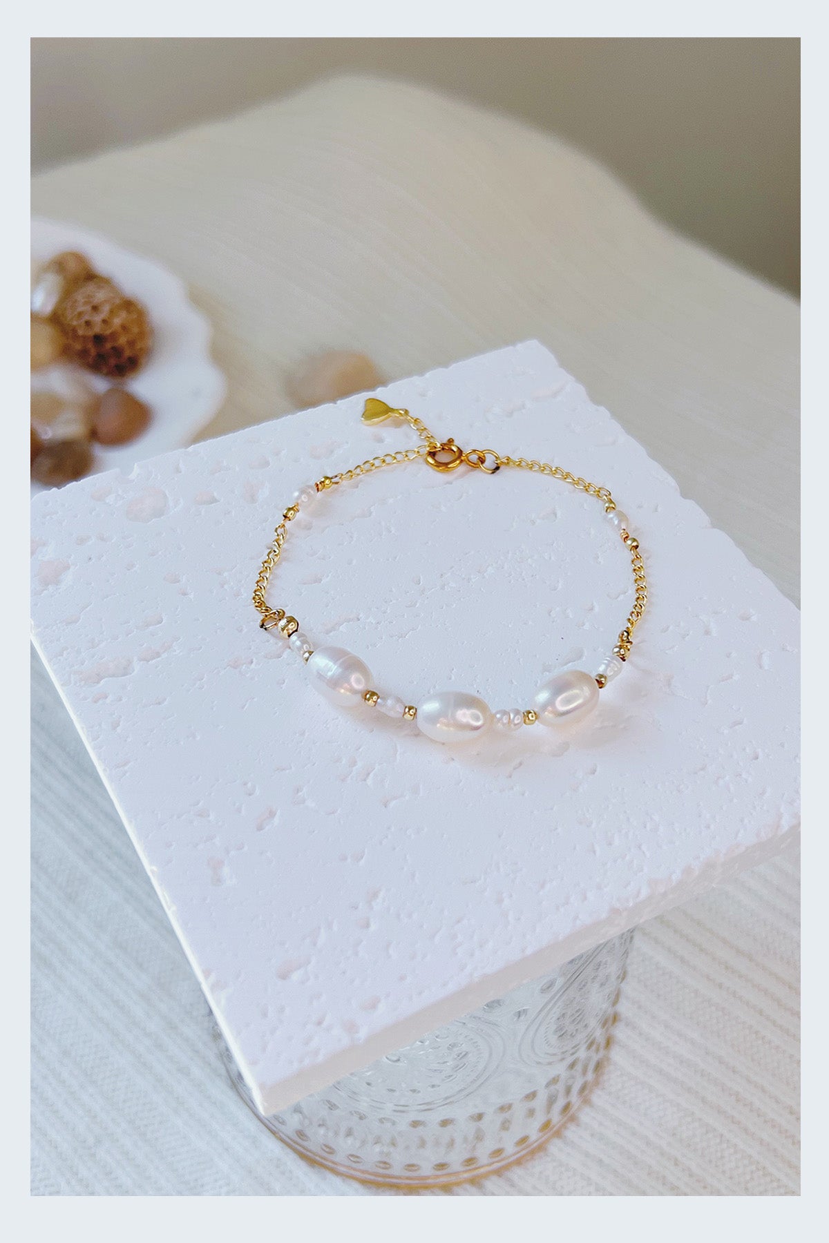 Pearl Pearl! -  Mother of Pearls with Baby Pearls Bracelet